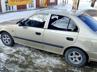 2005 Hyundai Accent ТагАЗ II, бежевый, 280000 рублей, вид 3