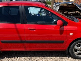 2006 Hyundai Getz I Рестайлинг, красный, 300000 рублей, вид 5