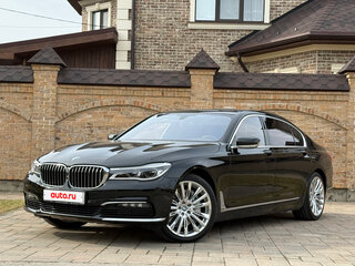 2018 BMW 7 серии Long 750Li xDrive VI (G11/G12), чёрный, 5900000 рублей, вид 1