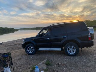 1998 Toyota Land Cruiser Prado 90 Series, чёрный, 1000000 рублей, вид 5