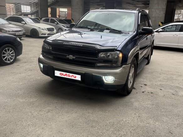2002 Chevrolet TrailBlazer EXT I, синий, 875000 рублей