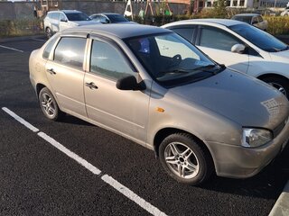 2006 Lada (ВАЗ) Kalina I, серебристый, 180000 рублей, вид 2
