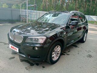 2013 BMW X3 28i xDrive II (F25), чёрный, 1470000 рублей, вид 5