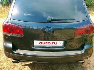 2004 Volkswagen Touareg I, чёрный, 800000 рублей, вид 3