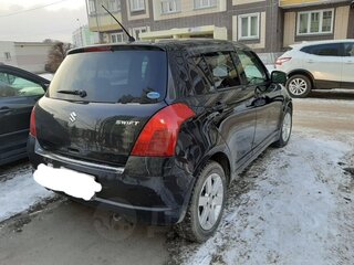 2008 Suzuki Swift III, чёрный, 630000 рублей, вид 3
