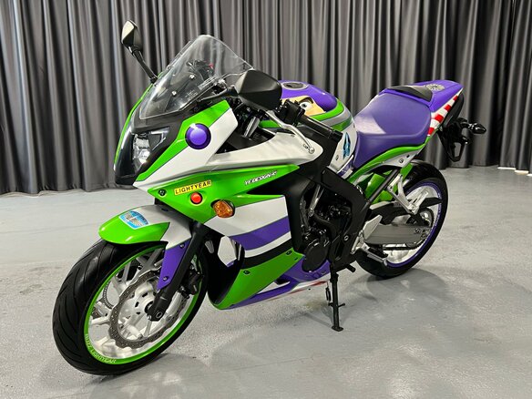 2014 Honda CBR 650F, зелёный, 720000 рублей - вид 6