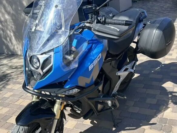 2022 CFMoto 650MT, синий, 330000 рублей - вид 3