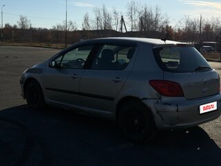 2006 Peugeot 307 I Рестайлинг, серый, 230000 рублей, вид 4