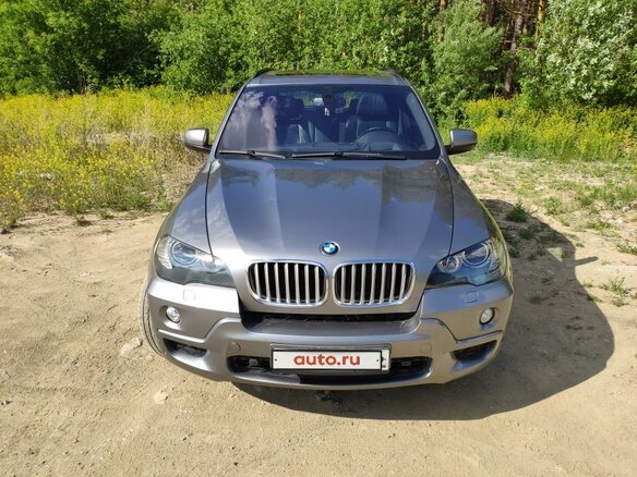 2007 BMW X5 3.0sd II (E70), серый, 2200000 рублей - вид 3