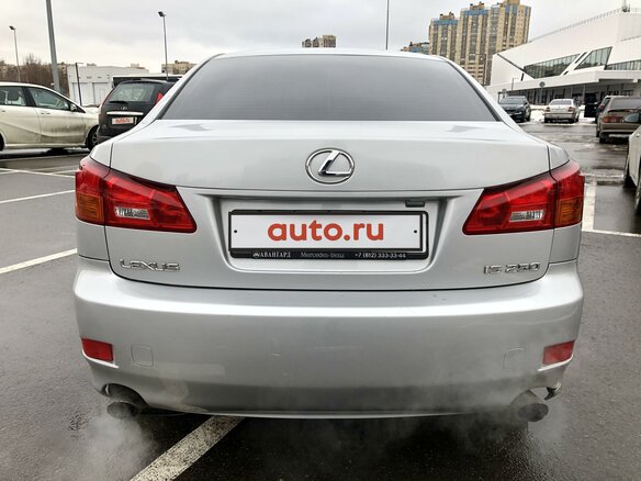 2007 Lexus IS 250 II, серебристый - вид 3