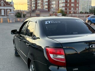 2013 Lada (ВАЗ) Granta I, чёрный, 340000 рублей, вид 4
