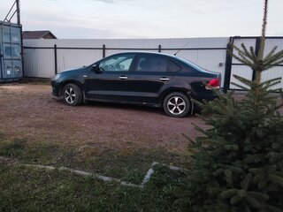 2012 Volkswagen Polo V, чёрный, 750000 рублей, вид 3