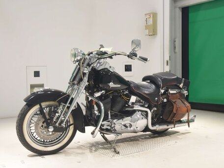 1998 Harley-Davidson Springer Softail, чёрный, 590000 рублей, вид 4