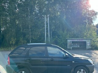 2006 Kia Sportage II, чёрный, 450000 рублей, вид 4