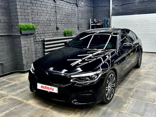 2019 BMW 5 серии 530d xDrive VII (G30/G31/G38), чёрный, 3450000 рублей, вид 1