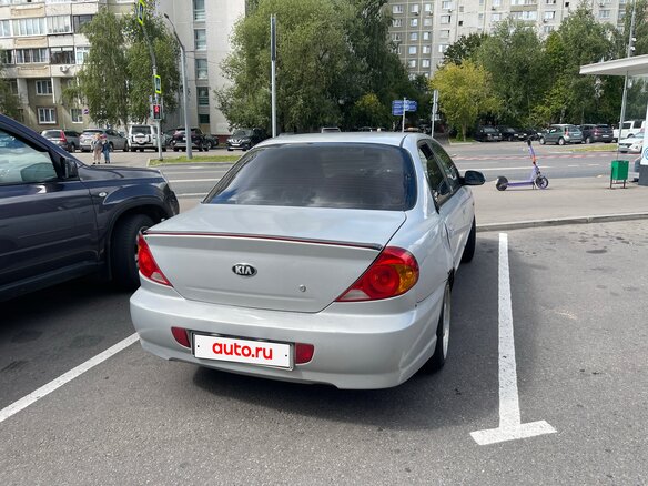 2006 Kia Spectra I Рестайлинг 2, серый, 250000 рублей - вид 5