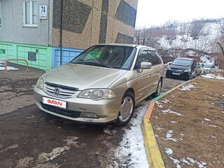 2002 Honda Odyssey II Рестайлинг, серый, 680000 рублей, вид 2