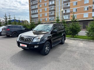 2008 Toyota Land Cruiser Prado 5-speed 120 Series Рестайлинг, чёрный, 2700000 рублей, вид 3
