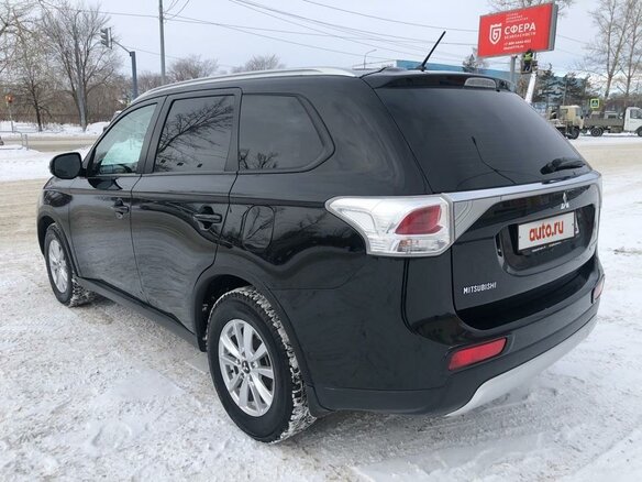 2014 Mitsubishi Outlander III Рестайлинг, чёрный - вид 9