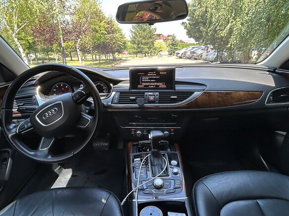 2014 Audi A6 IV (C7), серебристый, 1890000 рублей - вид 23
