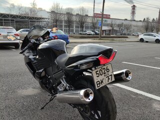 2011 Kawasaki ZZR 1400, чёрный, 820000 рублей, вид 5
