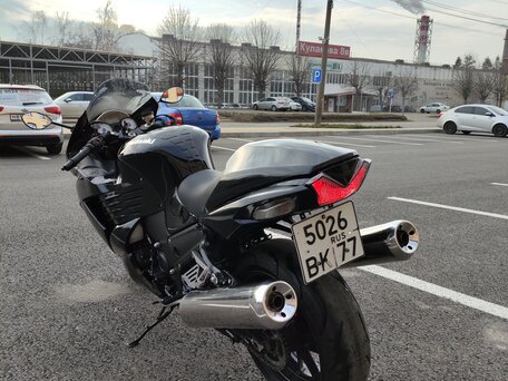 2011 Kawasaki ZZR 1400, чёрный, 820000 рублей, вид 5