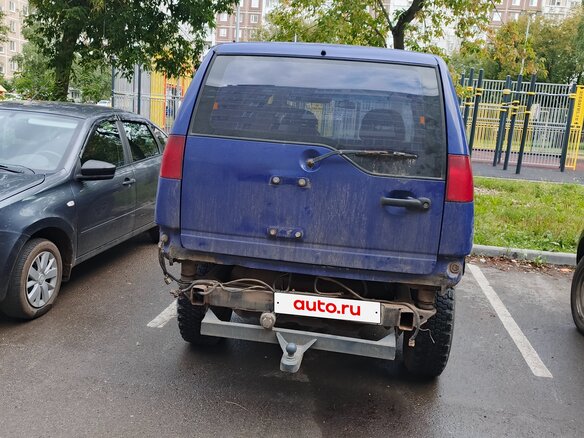 1995 Nissan Terrano I, синий, 390000 рублей - вид 2