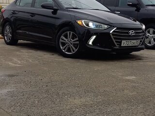 2016 Hyundai Elantra VI (AD), чёрный, 1250000 рублей, вид 2