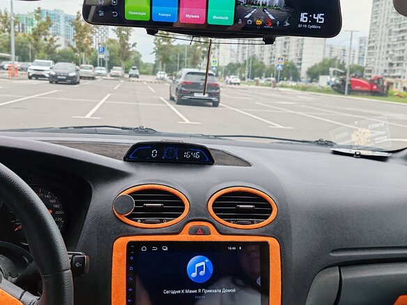 2008 Ford Focus II Рестайлинг, чёрный, 450000 рублей - вид 4