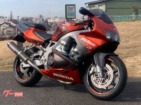 1998 Honda CBR 900RR Fireblade, оранжевый, 400000 рублей, вид 2