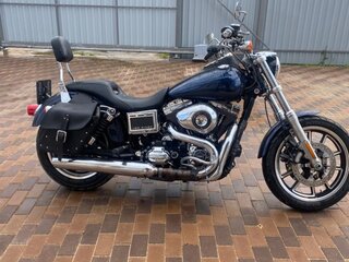 2014 Harley-Davidson Dyna Low Rider, синий, 850000 рублей, вид 5