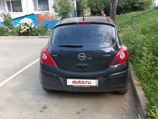2007 Opel Corsa D, чёрный, 490000 рублей, вид 5