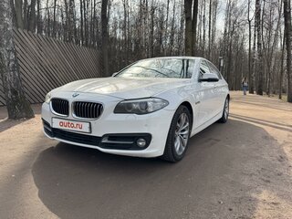 2015 BMW 5 серии 520i VI (F10/F11/F07) Рестайлинг, белый, 1485000 рублей, вид 1