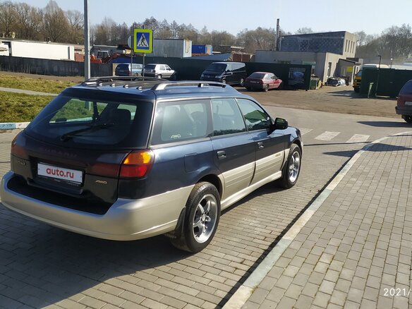 2003 Subaru Outback II, синий, 860000 рублей - вид 4