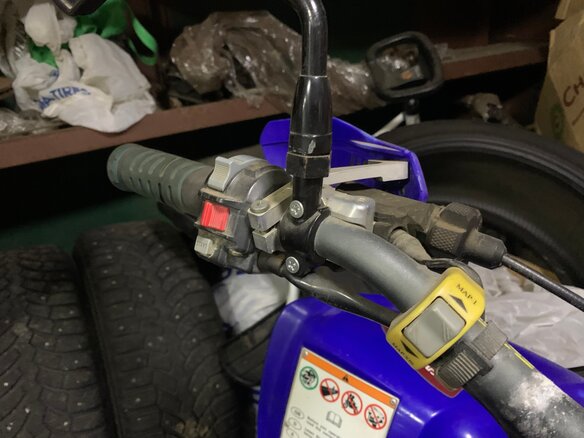 2008 Yamaha YFZ 450, синий, 575000 рублей - вид 12