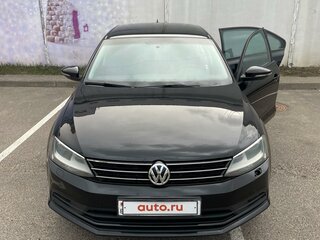 2014 Volkswagen Jetta VI Рестайлинг, чёрный, 832068 рублей, вид 2
