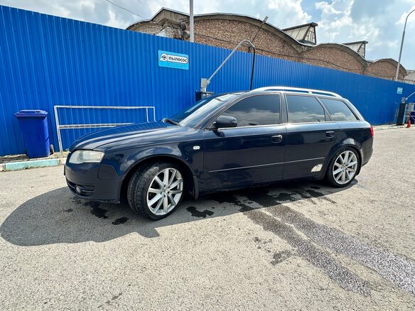 2005 Audi A4 16V III (B7), синий, 650000 рублей - вид 8