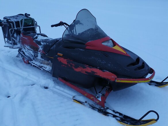 1997 BRP Lynx 49 Ranger, чёрный