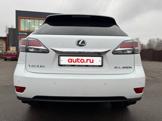 2014 Lexus RX 450h III Рестайлинг, белый, 3450000 рублей, вид 4
