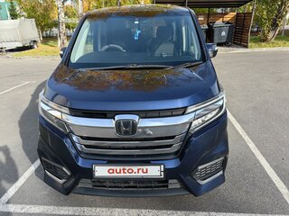 2017 Honda Stepwgn V Рестайлинг, синий, 2499000 рублей, вид 1