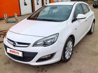 2013 Opel Astra J Рестайлинг, белый, 1180000 рублей, вид 1