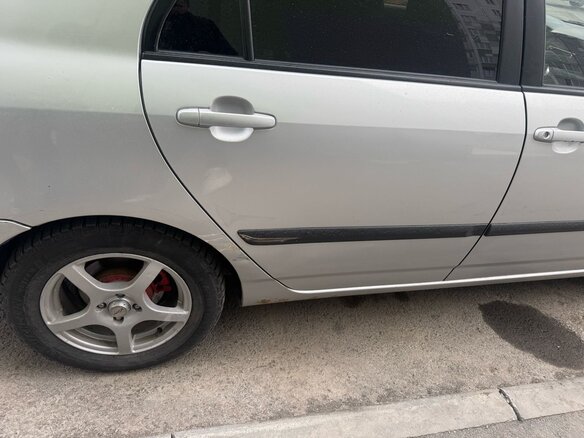 2003 Toyota Corolla IX (E120, E130), серый, 550000 рублей - вид 4