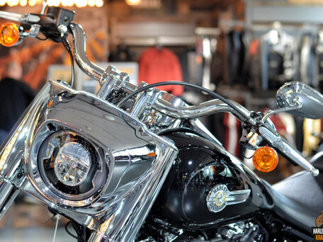 2024 Harley-Davidson Fat Boy, чёрный, 3300000 рублей, вид 5
