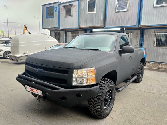 2012 Chevrolet Silverado II (GMT900), чёрный - вид 1