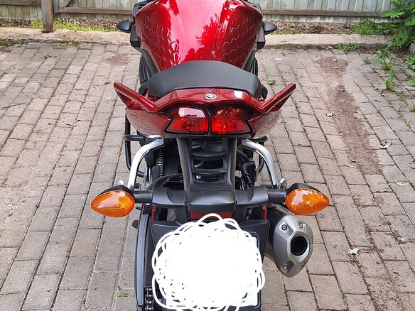 2008 Yamaha FZ1, красный, 780000 рублей - вид 4