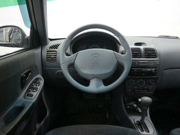 2007 Hyundai Accent ТагАЗ II, бежевый - вид 6
