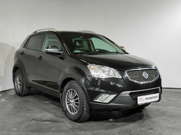 2011 SsangYong Actyon II, чёрный - вид 1