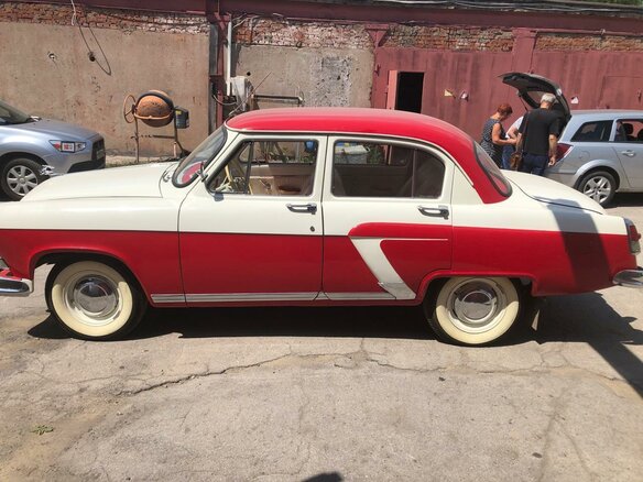 1959 ГАЗ 21 «Волга» 21В, красный, 1150000 рублей - вид 3