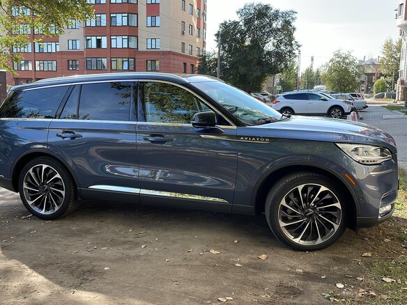 2021 Lincoln Aviator II, синий, 6900000 рублей - вид 5