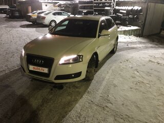 2009 Audi A3 II (8P) Рестайлинг 2, белый, 570000 рублей, вид 1